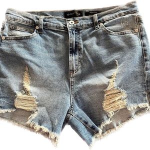 Kendall and Kylie denim Icon shorts